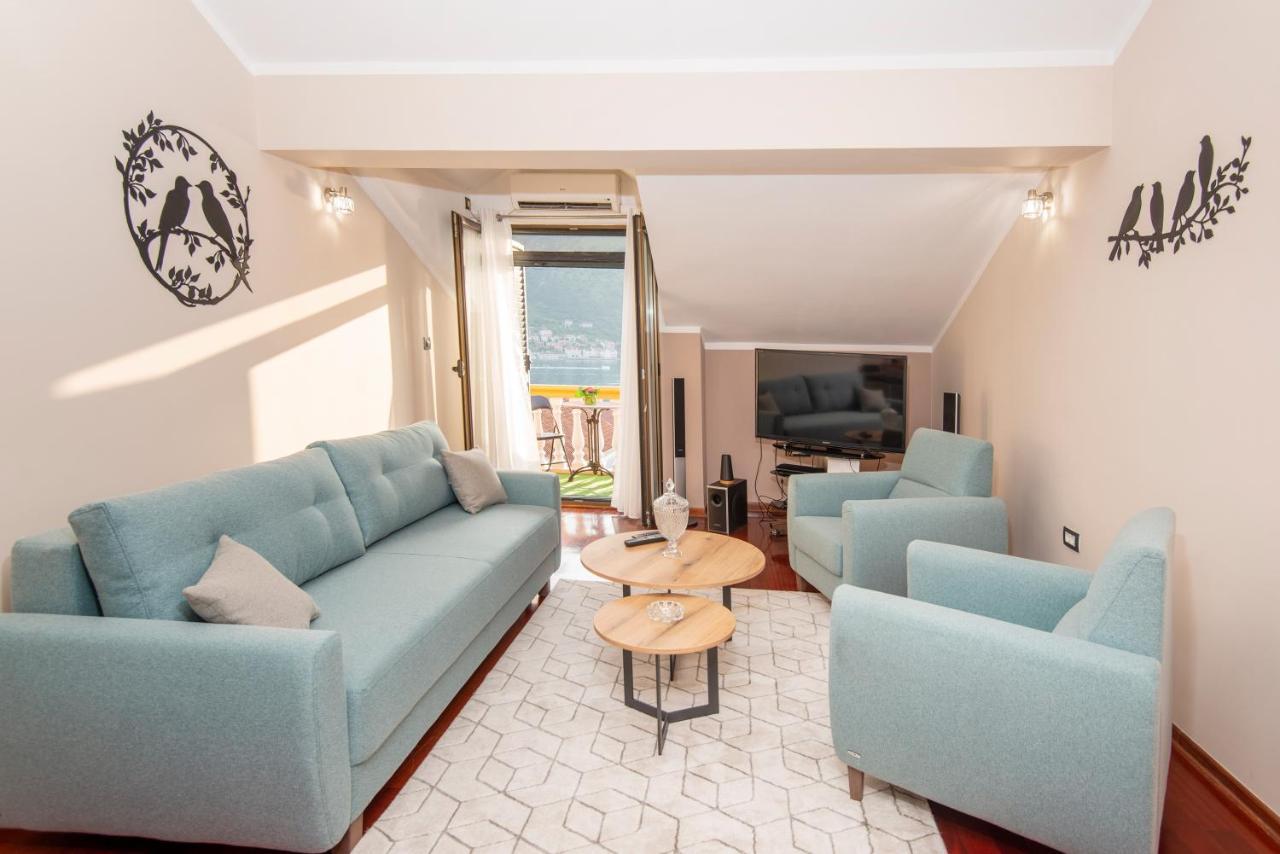 Apartment Ena With Amazing Sea View Kotor Exterior foto